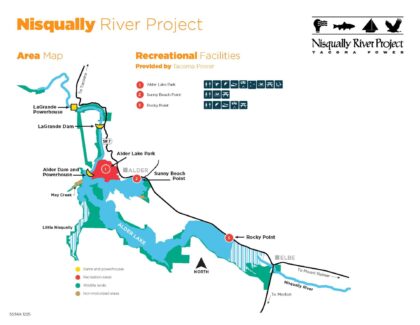 Nisqually River Project Area Map and Recreational Facilities Nisqually River Project Area Map and Recreational Facilities