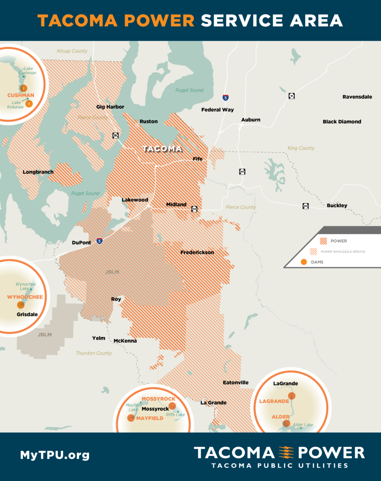 Tacoma Power Outage Map