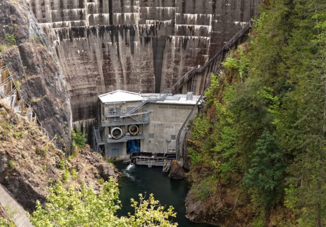 North Fork Powerhouse at Cushman No. 2 Dam