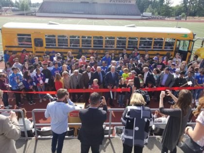 Franklin Pierce School District leads Washington State in carbon-free transportation with first electric bus