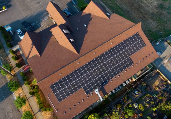 New solar panels on Hilltop’s Oasis of Hope Center help power youth programs and community education 1