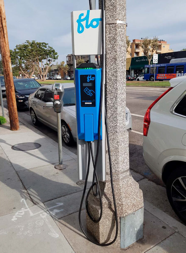 Streetside Electric Vehicle Chargers Public Utilities