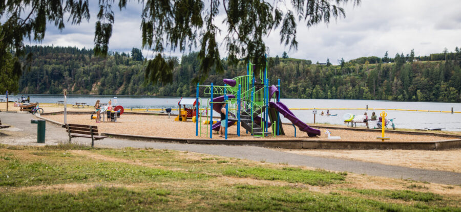 playground at Mayfield Lake Park
